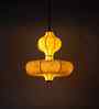 AUM-MOUNTAIN GLEAM 2 LAYER | Handcrafted Pendant Lamp | E27 holder } with Bulb | RIPPL Lighting